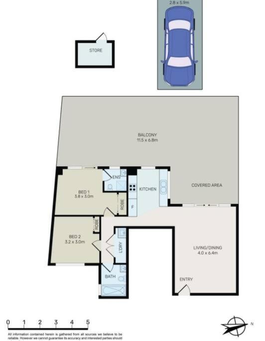 Cozy 2 Bedroom 6 Minutes To Train Station With Parking Sydney